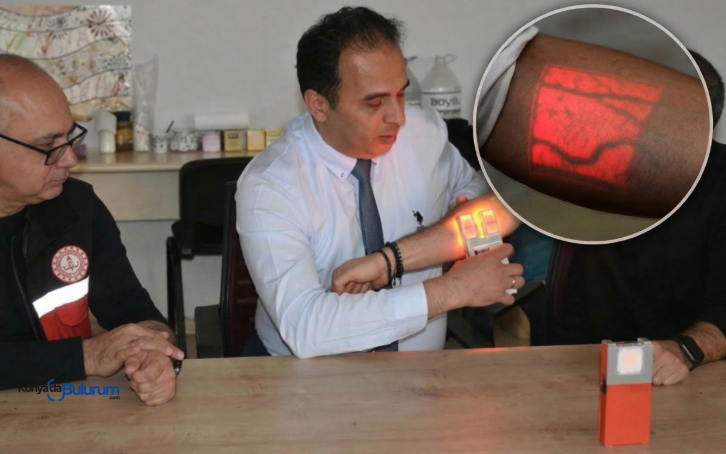 Konyalı Fizik Öğretmeni Fikret Erdoğdu'dan "Damar Bulucu" İcadı