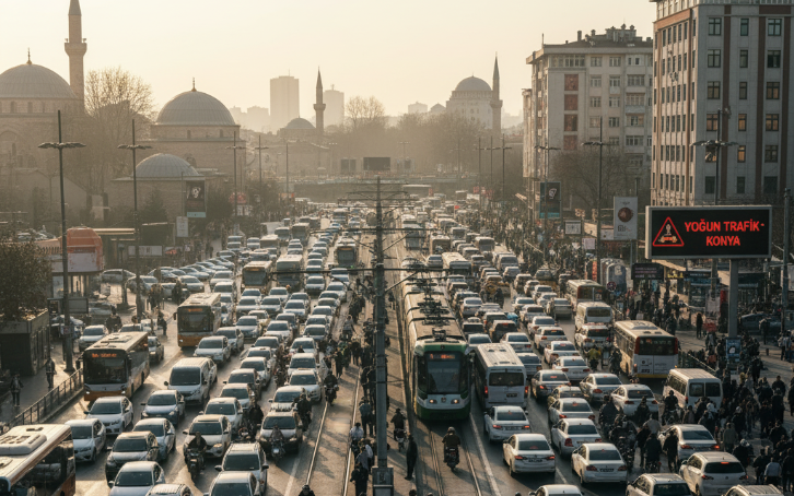 Konya Trafiğinde Sorunlar Artıyor: Vatandaş Çözüm Bekliyor