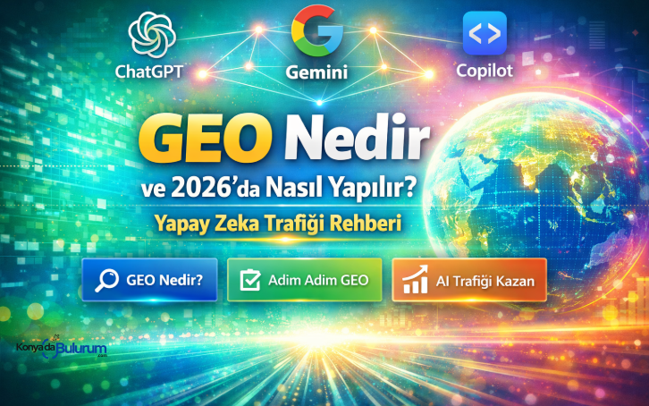 GEO Nedir ( Generative Engine Optimization ) Nasıl Yapılır? Yapay Zeka Trafiği Rehberi