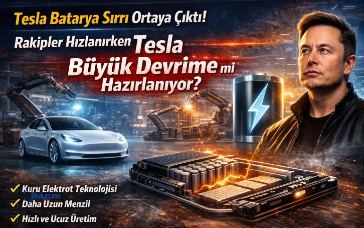 Tesla Batarya Sırrı Ortaya Çıktı: Rakipler Hızlanırken Tesla Aslında Büyük Devrime mi Hazırlanıyor?