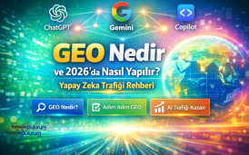 GEO Nedir ( Generative Engine Optimization ) Nasıl Yapılır? Yapay Zeka Trafiği Rehberi