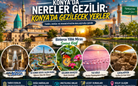 Konya'da Nereler Gezilir: Konya'da Gezilecek Yerler